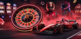 Winorio casino roulette met rode race thema